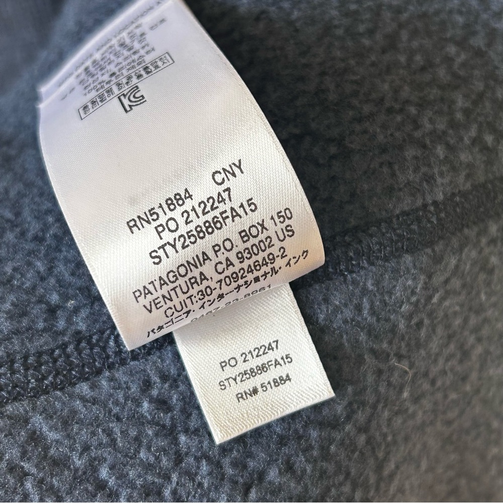 Patagonia Women Better Sweater Fleece Vest Navy Medium - Picture 4 of 6